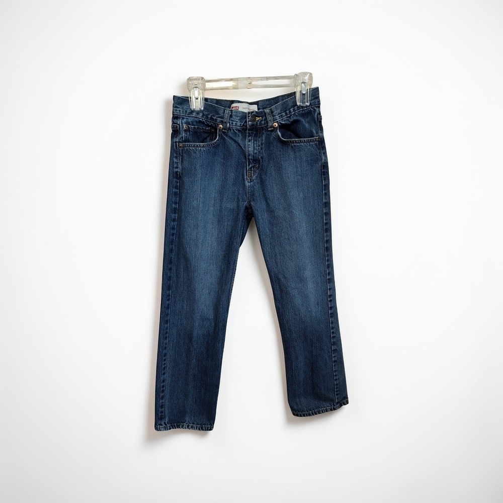 Boy's Levi's 550 Relaxed Fit Jeans 16 Reg 28x28 Blue Good High Rise‎ Tapered